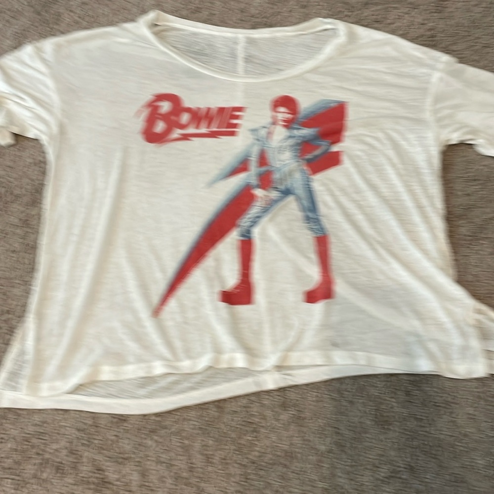 Bowie tee shirt by trunk